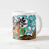 Hirschwinter Jumbo-Tasse (Vorderseite Rechts)