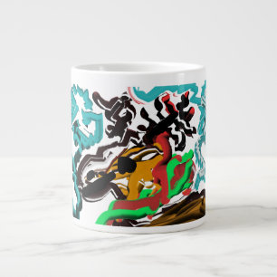 Hirschwinter Jumbo-Tasse