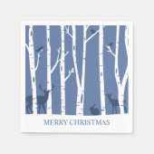 Hirschwinterwald | Weihnachten Serviette (Vorderseite)