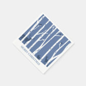 Hirschwinterwald | Weihnachten Serviette (Ecke)