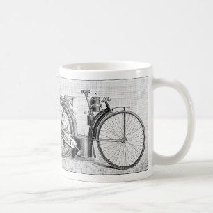 Hirse-Motorrad, 1895 Kaffeetasse
