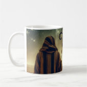 Hirte beobachtet Herde Bibelszene Kaffeetasse (Links)