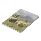 Hirte der Pyrenäen von Rosa Bonheur Notizblock (Rotiert)