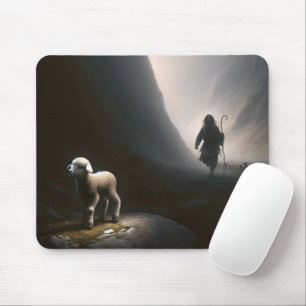 Hirte finden ein verlorenes Lamm Mousepad