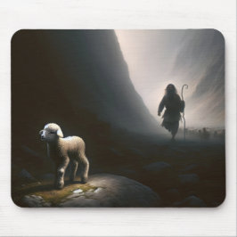Hirte finden ein verlorenes Lamm Mousepad