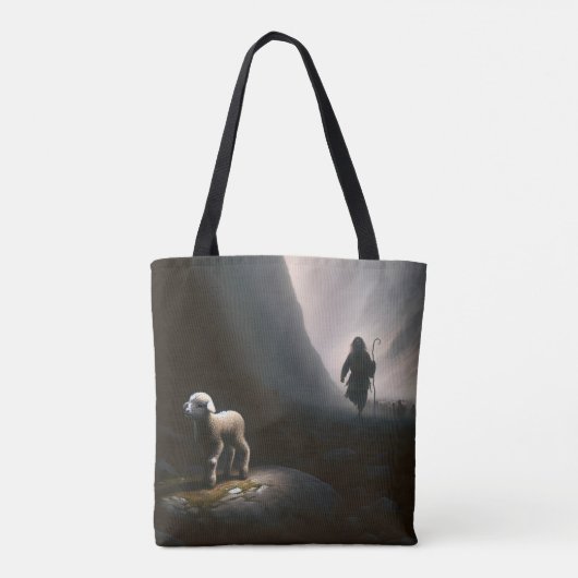 Hirte finden ein verlorenes Lamm Tasche (Rückseite)