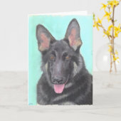 Hirte Karte (Gelbe Blume)