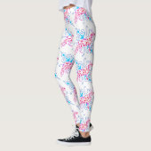 Hirte Leggins Rosa Blütenblüte (Links)