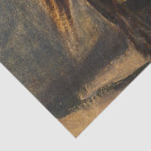 Hirte mit braunem Pferd (Pferde) Seidenpapier (Ausschnitt)