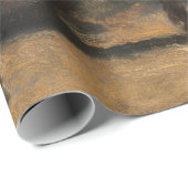 Hirte mit Pferd (Pferde) Geschenkpapier (Rolleneckpunkt)
