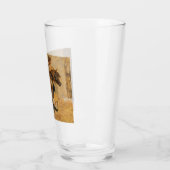 Hirte mit Pferd (Pferde) Glas (Links)