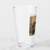 Hirte mit Pferd (Pferde) Glas (Rechts)