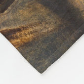 Hirte mit Pferd (Pferdeart) Fleecedecke (Ecke)