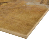 Hirte mit Pferd (Reitkunst) Schneidebrett (Ecke)