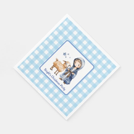 Hirte und Lamm Napkins Serviette (Ecke)