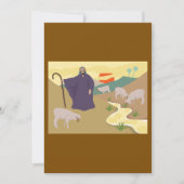 Hirte und seine Flock Einladung (Vorderseite)