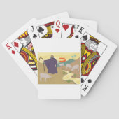 Hirte und seine Flock Playing Cards Spielkarten (Rückseite)