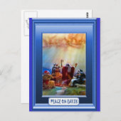 Hirten auf dem Hügel Postkarte (Vorne/Hinten)