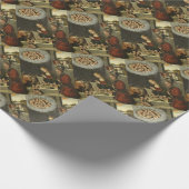 Hirten bewundern Jesus von Cranach Geschenkpapier (Ecke)