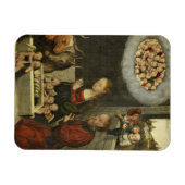 Hirten bewundern Jesus von Cranach Magnet (Horizontal)