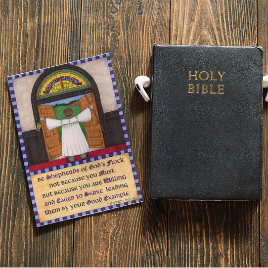 Hirten der Wertungskarte Gottes Flock Pastor Dankeskarte