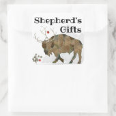 Hirten Geschenke Square Sticker (Tasche)