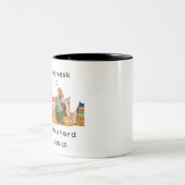 Hirten suchen den Hirten Zweifarbige Tasse (Mittel)