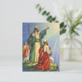 Hirten und der Star Postkarte (Stehend Vorderseite)