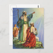 Hirten und der Star Postkarte (Vorne/Hinten)