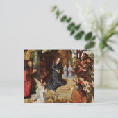 Hirten und Engel Adore Ihm Postkarte (Stehend Vorderseite)