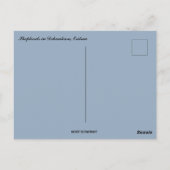 Hirten und ihre Fahne in Dekemhare Eritrea Postkarte (Rückseite)