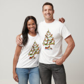 Hirtenbaum-Weihnachtsbonbon T-Shirt (Unisex)