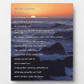 Hirtengebet Plaque Fotoplatte (Vorderseite)