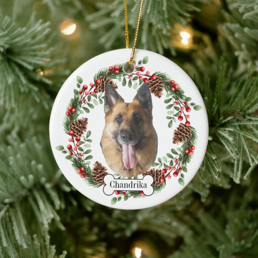 Hirtenhund Keramik Ornament (Baum)