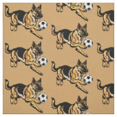Hirtenhund Stoff (Muster)