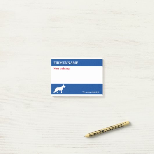 Hirtenhund Termine Notizen (Auf Schreibtisch)
