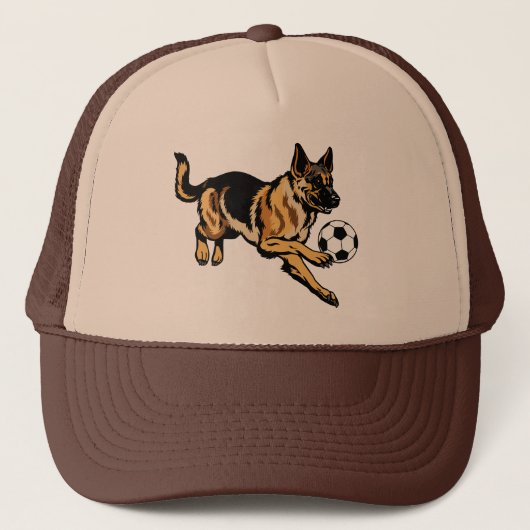 Hirtenhund Truckerkappe (Vorderseite)