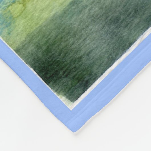 HirtenlandschaftsFleeceThrow Fleecedecke (Ecke)