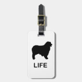 Hirtenleben Gepäckanhänger (Vorderseite vertikal)