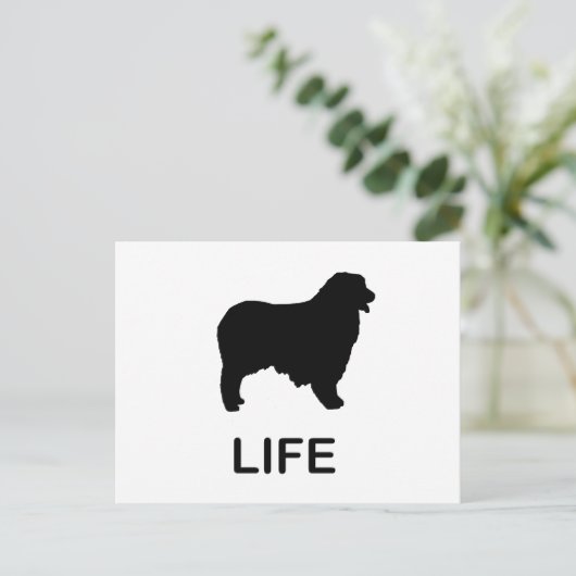 Hirtenleben Postkarte (Stehend Vorderseite)