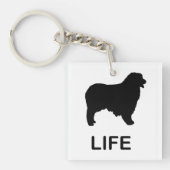 Hirtenleben Schlüsselanhänger (Vorderseite)