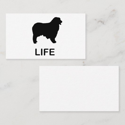 Hirtenleben Visitenkarte (Vorne/Hinten)