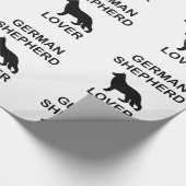 Hirtenliebhaber Geschenkpapier (Ecke)