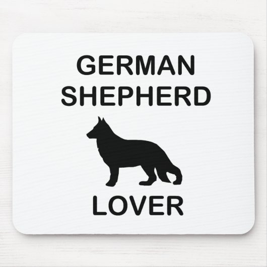 Hirtenliebhaber Mousepad (Vorne)