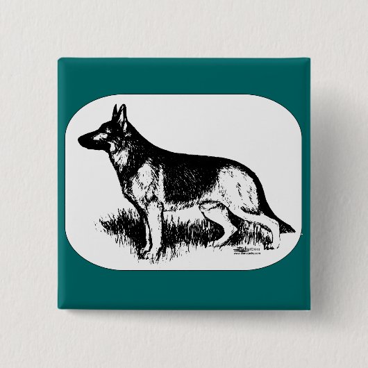 Hirtenprofil Button (Vorderseite)
