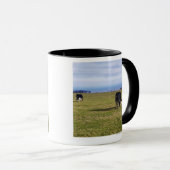Hirtenszene der Kühe bei der Feldunterlassung Tasse (VorderseiteRechts)