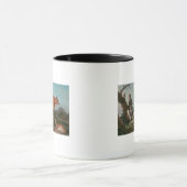 Hirtenszene mit einem cowherd tasse (Zentrum)