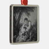 Hirtenszene Ornament Aus Metall (Rechts)