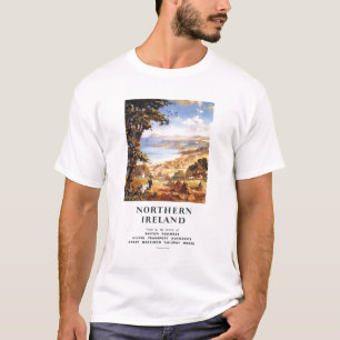 Hirtenszenen-Mann-und Hundebriten-Eisenbahnen T-Shirt