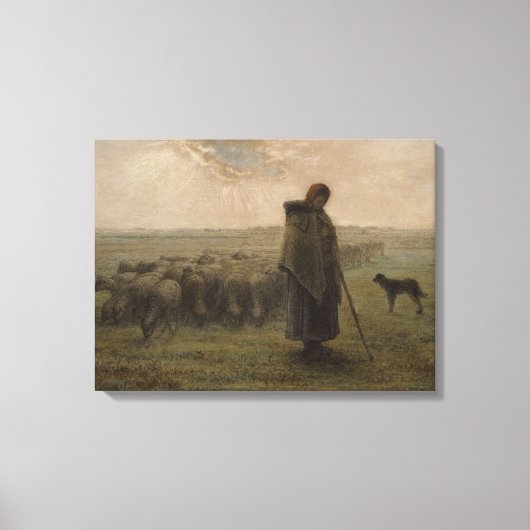 Hirtin | 1862-63 leinwanddruck (Vorderseite)